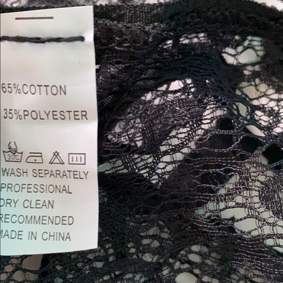 NWT Bondage Lace Cross Front Delicate Bralette - Picture 7 of 8